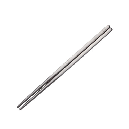 Pure titanium chopsticks are mold-free and can be laser-logged. Food-grade manufacturers wholesale non-slip tableware for household outdoor camping chopsticks.