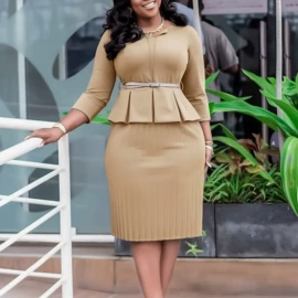 连衣裙;时尚休闲套装;休闲裤