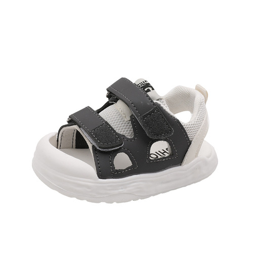Children's shoes summer new style infant shoes boys' toe anti-kick sandals girls beach shoes dropshipping