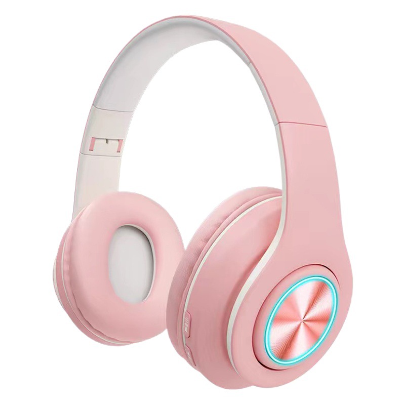 Transfronterizo en stock suministro B39 auriculares Bluetooth macaron estéreo de sonido plegable deportes auriculares inalámbricos