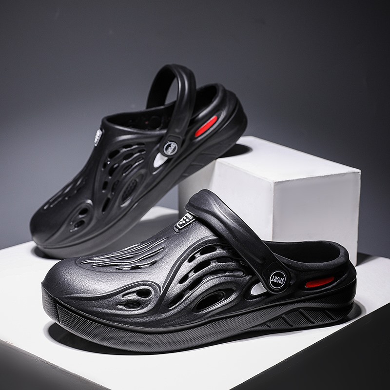 2025 Amazon verano para hombres sandalias de balde stand-alone pareja sandalias al por mayor zapatos de agujero de playa para hombres image 3