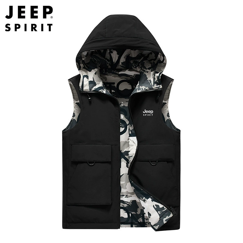 Новинка 2021, уличный повседневный персонализированный пуховый жилет, мужская модная повседневная рабочая куртка на молнии, мужская 8167