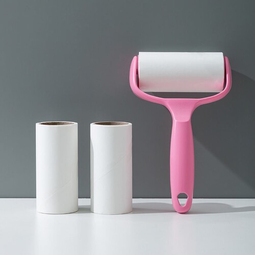 Manufacturer wholesale hair sticking device tear-off paper large roller household felt roller brush sticky hair staining artifact hair removal clothes