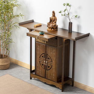 Worship Table Buddha Table Home Fragrance Table Tribute Table Tribute Table God Table Buddha Table Worship Table Bodhisattva God of Wealth Buddha Niche