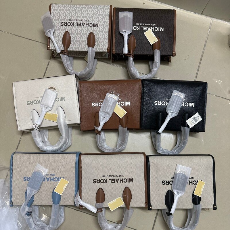 M Women's Bag 2025 New Mirella Tote Bag Genuine Leather Large Capacity Satchel Shoulder Crossbody Bag Single Shoulder Crossbody