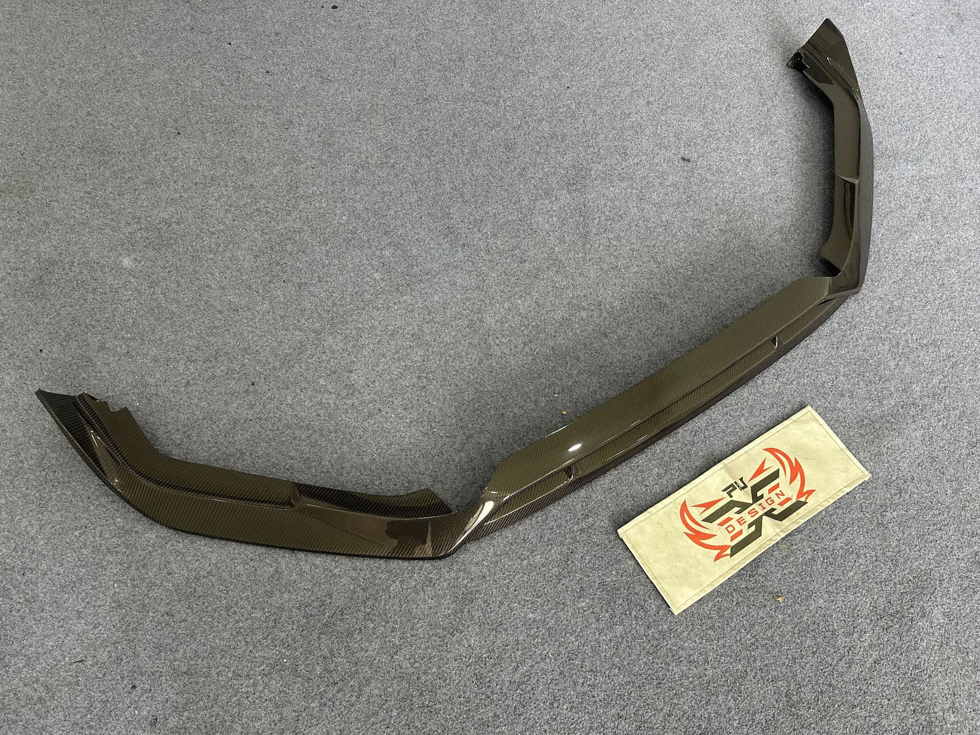 Suitable for Honda 11Th Generation Civic Fl5 Type R Modified Carbon Fiber Front Lip Modified Ad Style Front Bumper Front Spoiler