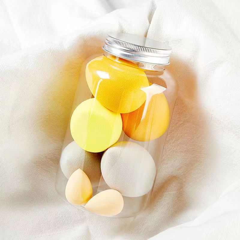 Venta directa comercio exterior belleza transfronteriza maquillaje maquillaje huevo remojado en agua agrandamiento seco y húmedo de doble uso sin comer relleno suave en polvo