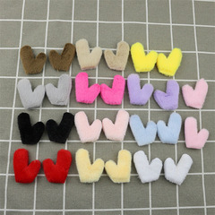 両面のウサギのぬいぐるみの立体の竜角の部品のdiyの髪飾りのアクセサリーは鹿の角のおもちゃのアクセサリーを飾ります。