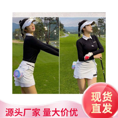 新款高尔夫时尚休闲运动女弹力防走光速干夏季GOLF半身包臀女短裙