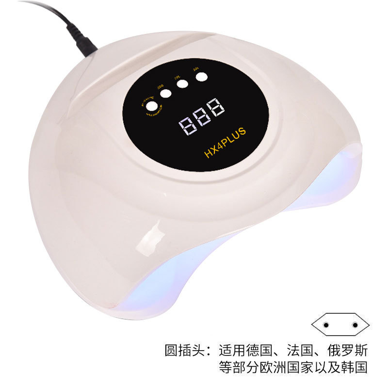 Lámpara de Fototerapia para Uñas Transfronteriza de 189W de Alta Potencia, Lámpara de Fototerapia con Sensor Inteligente para Secado Rápido de Esmalte de Gel