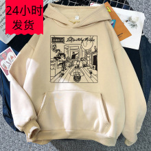 2025 Autumn/Winter Printed Sweatshirt Plus Size