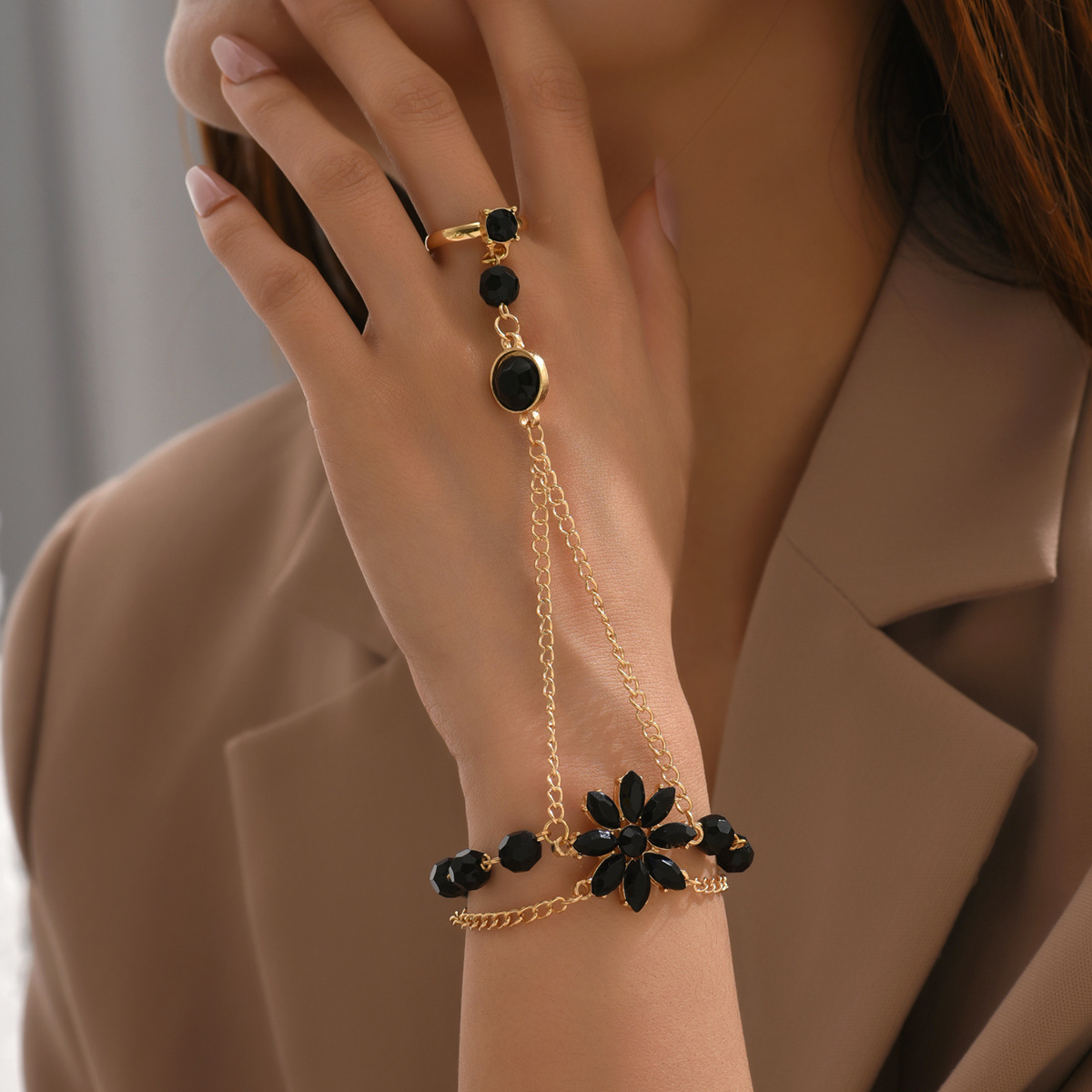 fashionable golden bracelet