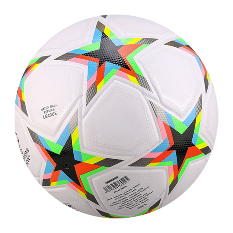 UEFA Champions League Football Hot Adhesion Football Premier League Parada sin fisuras PU4 No. 5 fábrica comercio exterior al por mayor