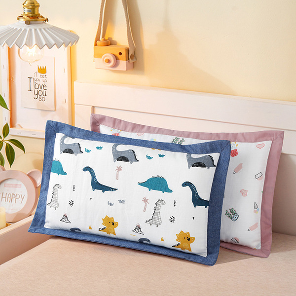 Cotton gauze pillowcase for baby