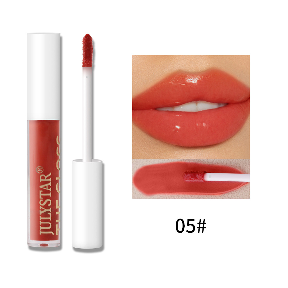 Cross-border makeup long-lasting moisturizing transparent nourishing lip gloss, European and American water light mirror brightening lip gloss and lip oil wholesale for export undefined