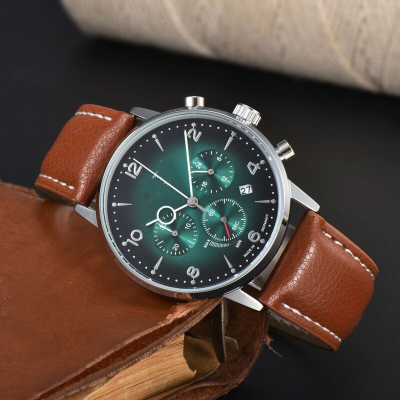 New Cross-border Hot Sale ZEPP Lin Family Men's Multi-function Fashion Business Calendar Waterproof Men's Watch