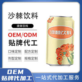 源头工厂沙棘饮料250m易拉罐l 鲜果沙棘原浆整箱沙棘汁批发代发