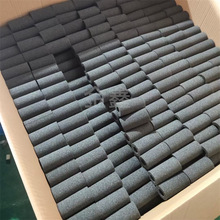 黑色过滤海绵管海绵柱空调机吸尘细孔空心海绵柱透气防堵过滤绵