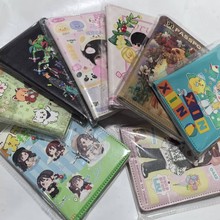 来图定Z护照夹PU皮绑带护照包创意护照保护套旅行机票夹 彩印图案