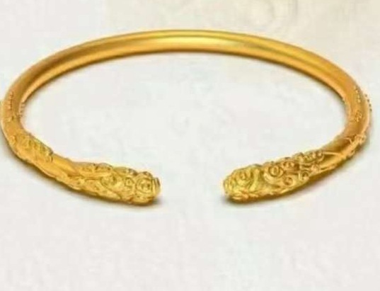 골드 후프 팔찌 골드