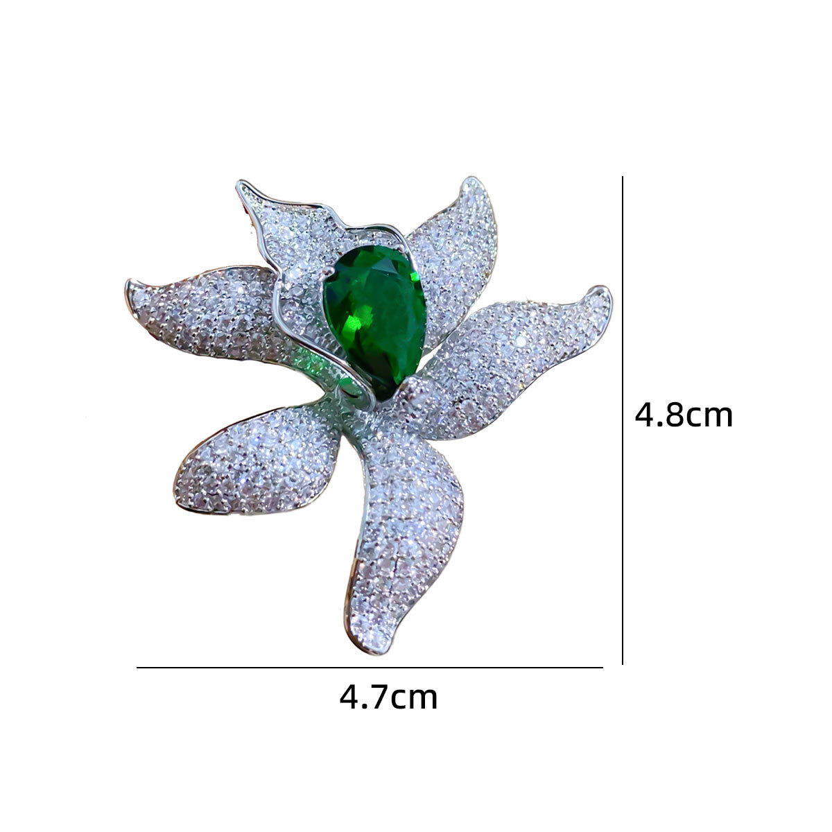 Classical Flower Copper Plating Women's Brooches display picture 1