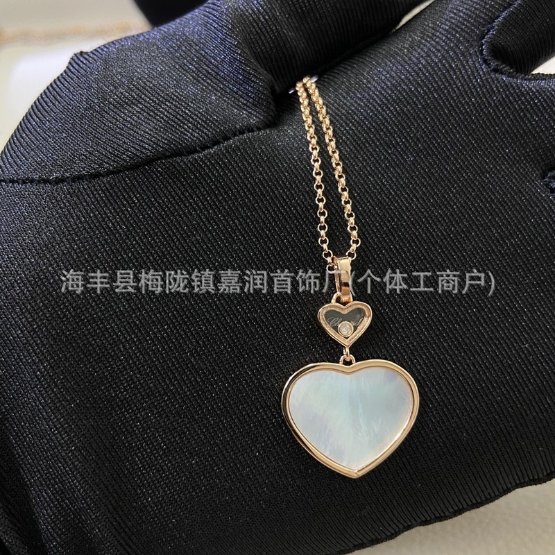 肖家红玛瑙爱心贝母肖邦项链高版孔雀绿简约手链系列套装跨境饰品|undefined