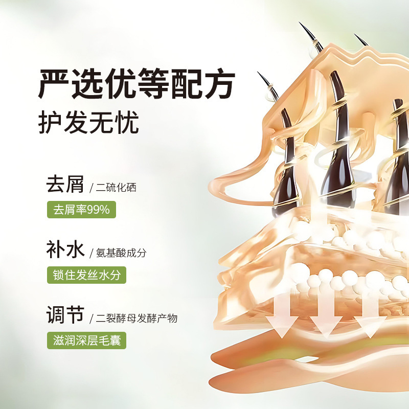 【屑取りかゆみ止め油】宜荘屑取りシャンプー二硫化セレン深層頭屑ケアふわふわ|undefined
