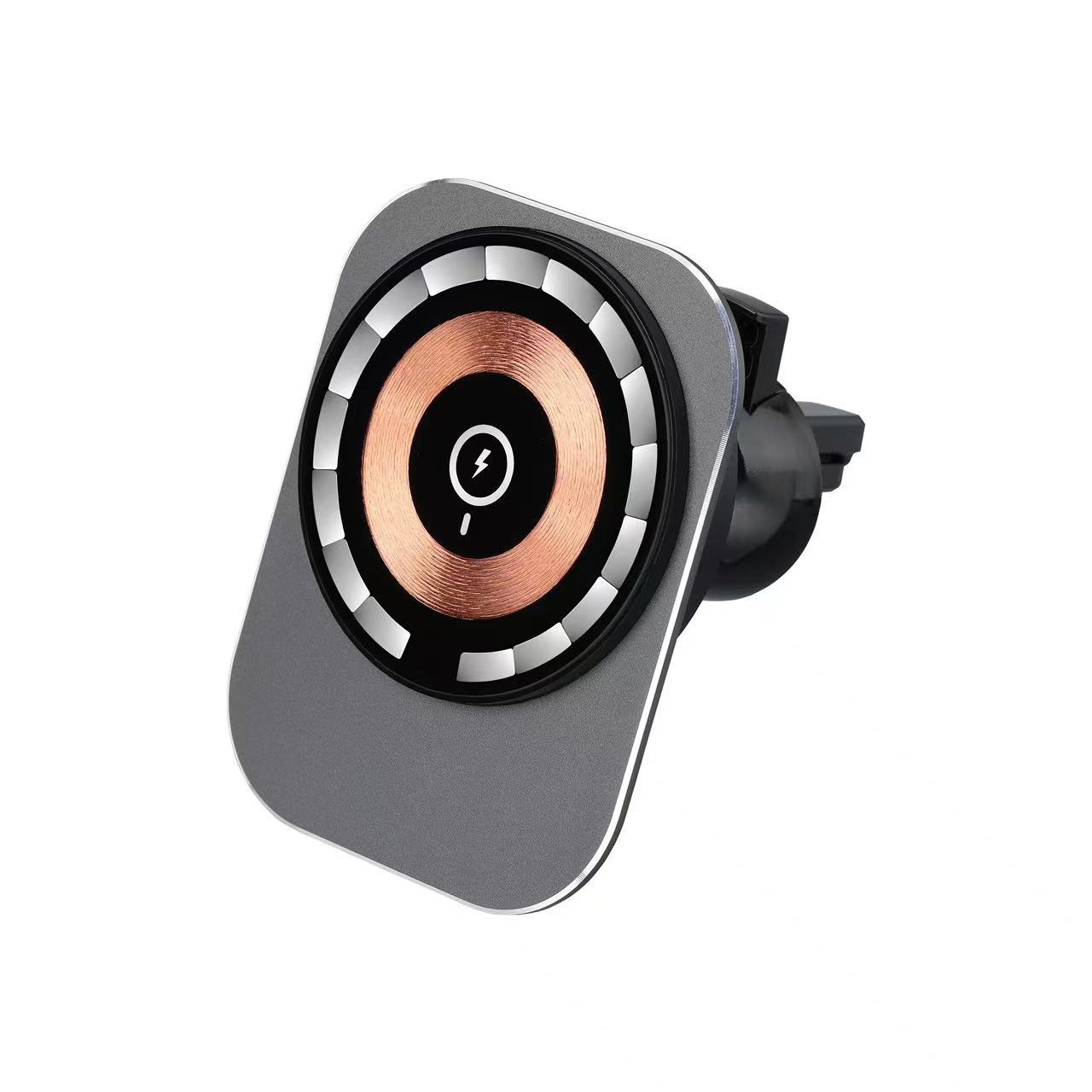 Venta directa de fábrica X16 soporte de carga inalámbrica magnética para coche magsafe adecuado para iphone12 13 dedicado 15W