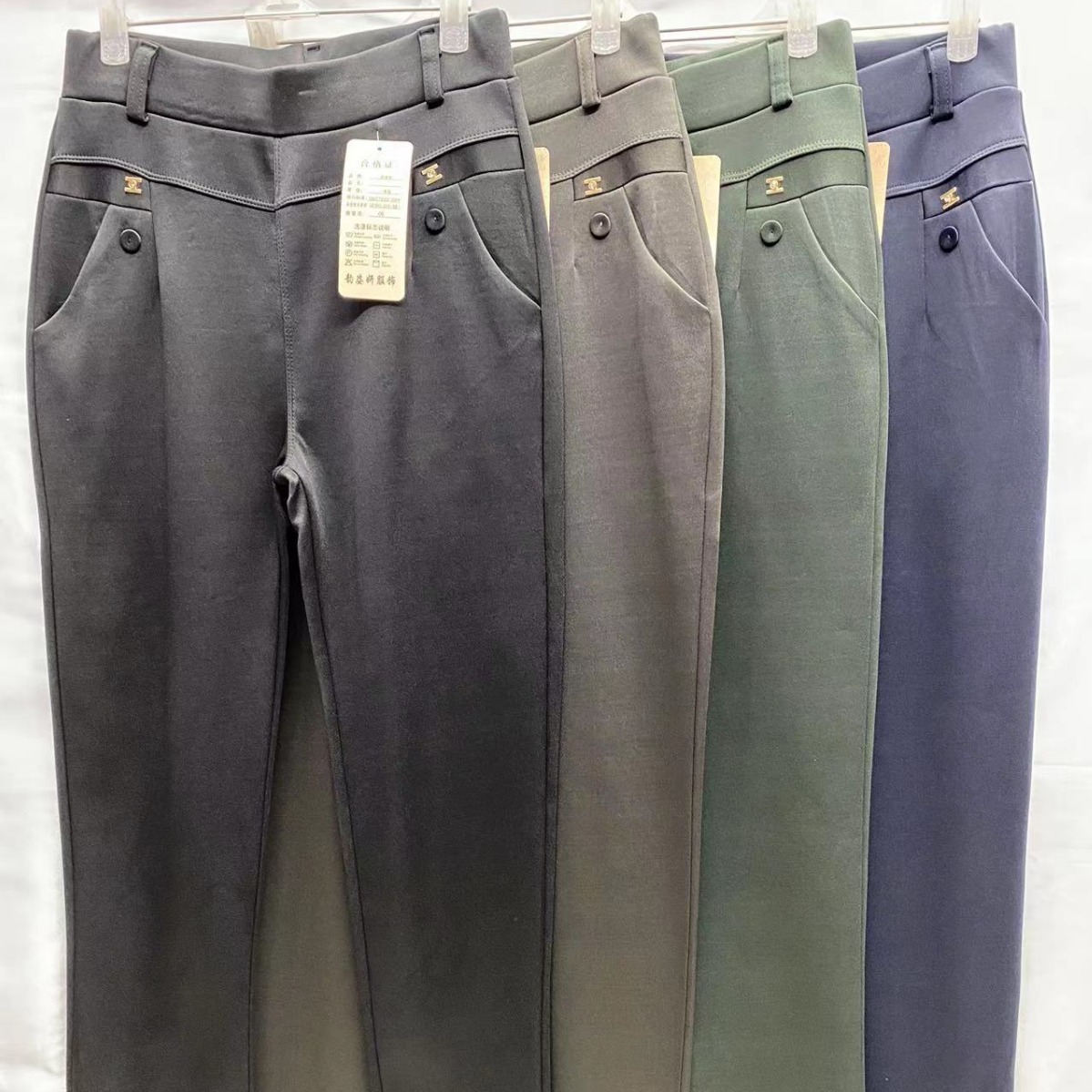 2026 Spring/Summer Tencel Thin Leggings for Middle-Aged and Elderly Women, Mom's Style Long Pants, Wholesale Source