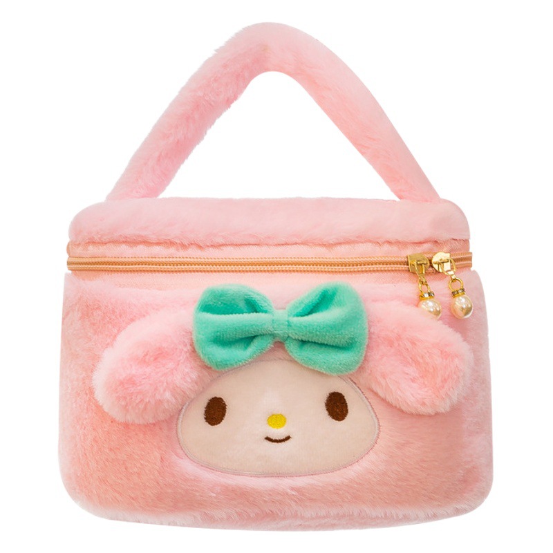 Nuevo bolso de mano Grabber Doll, bolsa de cosméticos de felpa para mujer, mochila de juguete Capibara para niñas, regalo de canje