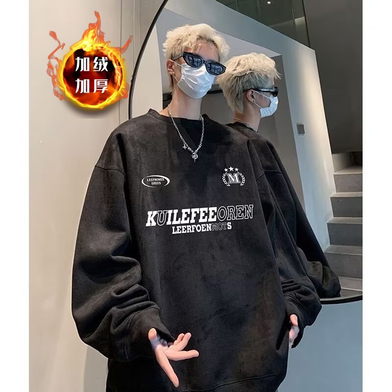 Black, fleece
