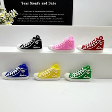 卡通菊花鞋钥匙扣包包手机壳挂件软胶pvc公仔考古 盲盒批发小礼品