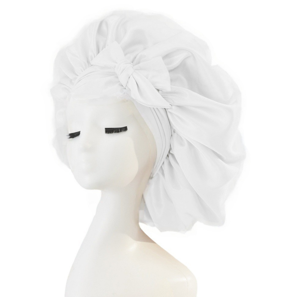 中号单层交叉飘带-白色