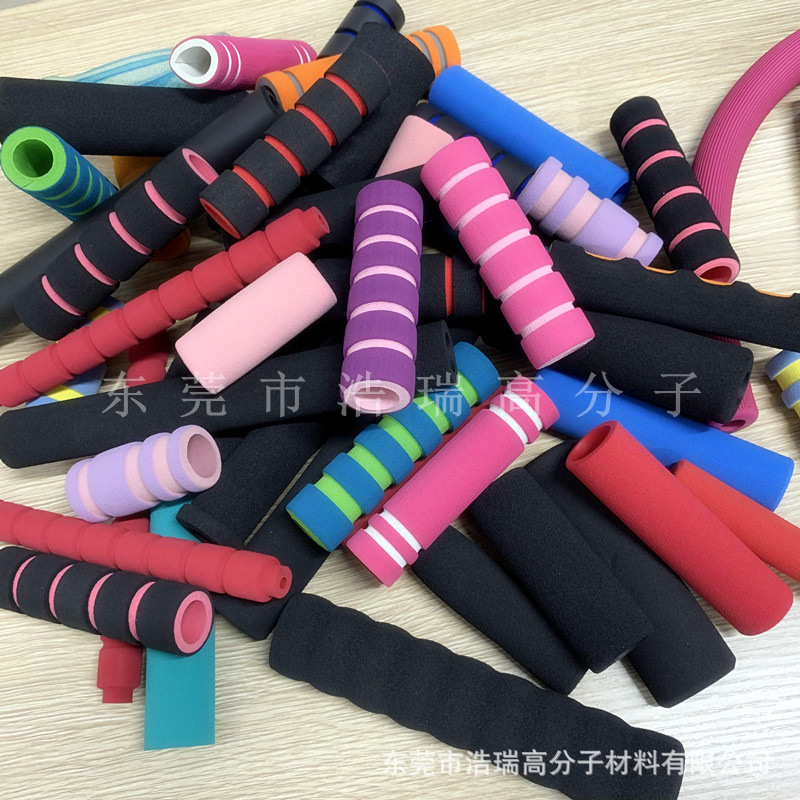 橡塑发泡海绵手柄 nbr软管 EVA泡棉海绵套管 EVA发泡护套手把套