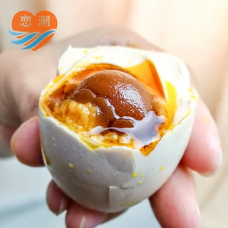 源头厂家恋潮海鸭蛋红树林独立包装咸鸭蛋60克咸蛋多规格一件代发
