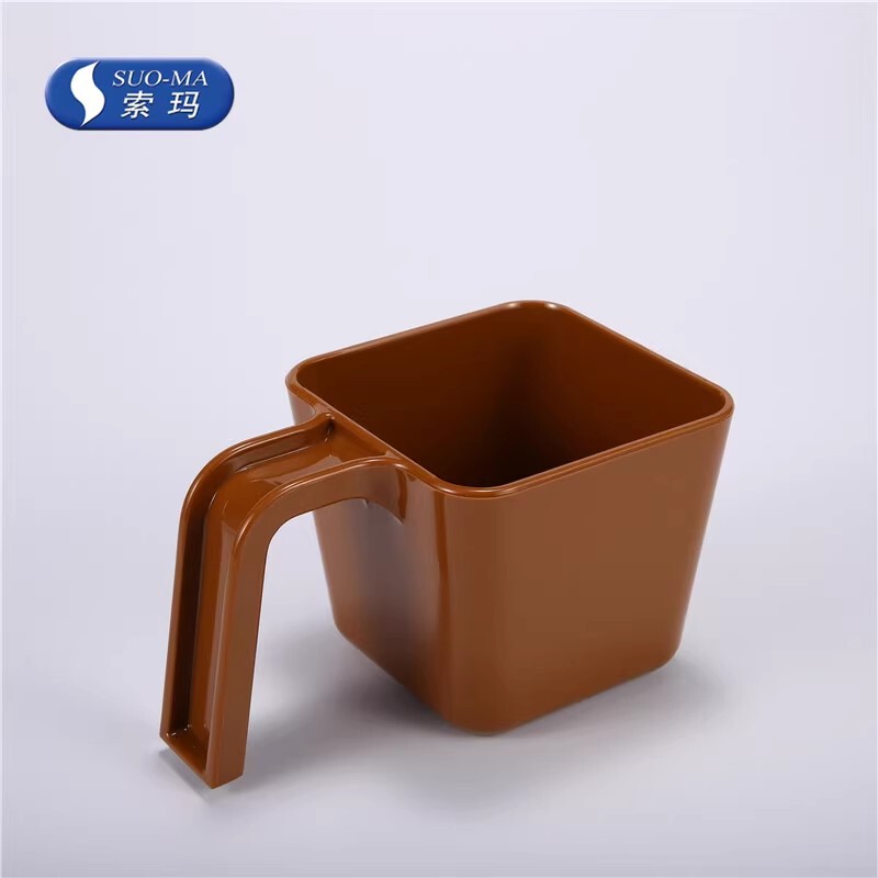 SUOMA ソーマコーヒーショップと同じスターマルシェグリーンブラウンアイススプーンスクエア計量カップ計量スプーンプラスチックアイスシャベル|undefined