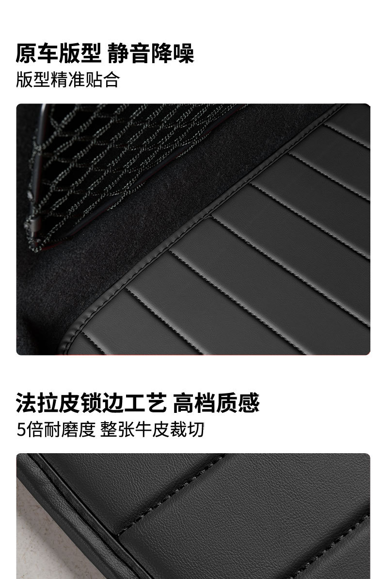 Suitable for Aston Martin Dbx Trunk Mat 2025Dbx Modified Leather Trunk Mat Custom-Made for the Specific Vehicle