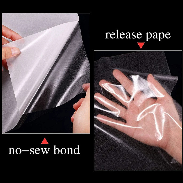 Amazon hot -selling double -sided ironing hot sticky patch, suitable for clothes melting interface fabric patch