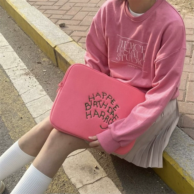 Пурпурно-розовый планшет ноутбук, защитный чехол, подкладка, organizer bag, ЮжнаяKorea