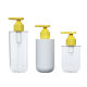 150ml Flat Shoulder Shampoo and Body Soap Shampoo Bottle 200/300ml Round Bottom Press Body Lotion Bottle