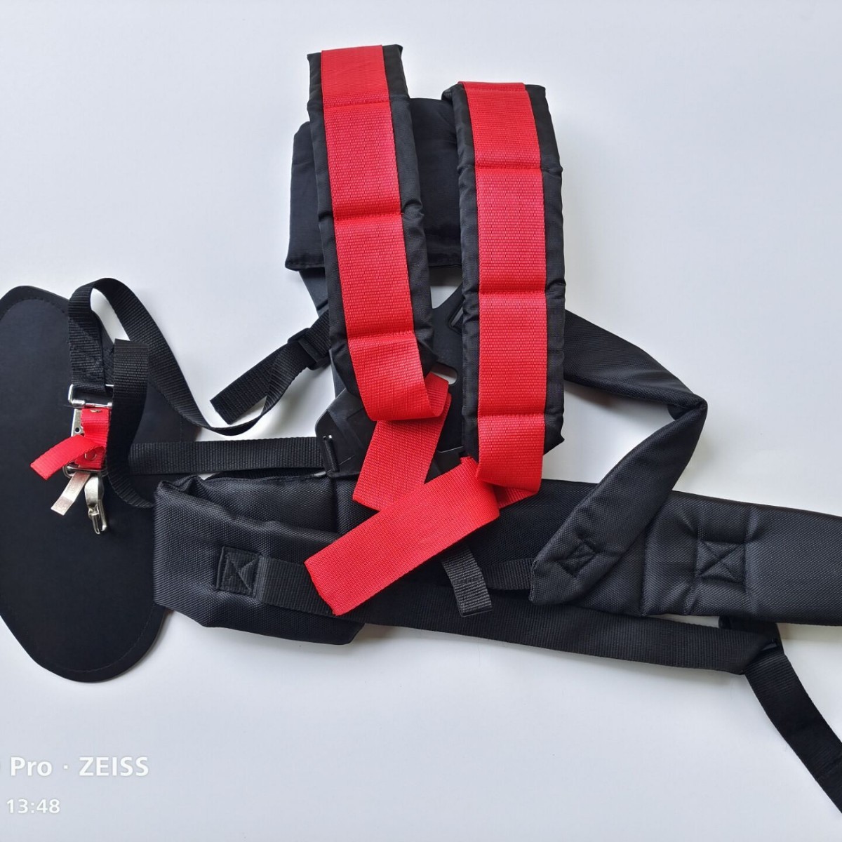 厂家直供割草机背带高级双肩Z款软垫捆腰背带舒服省力割草机配件