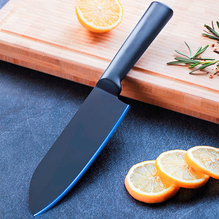 Black Blade chef knife macaron chef knife wheat straw slicing knife Yangjiang knife stainless steel Japanese chef knife