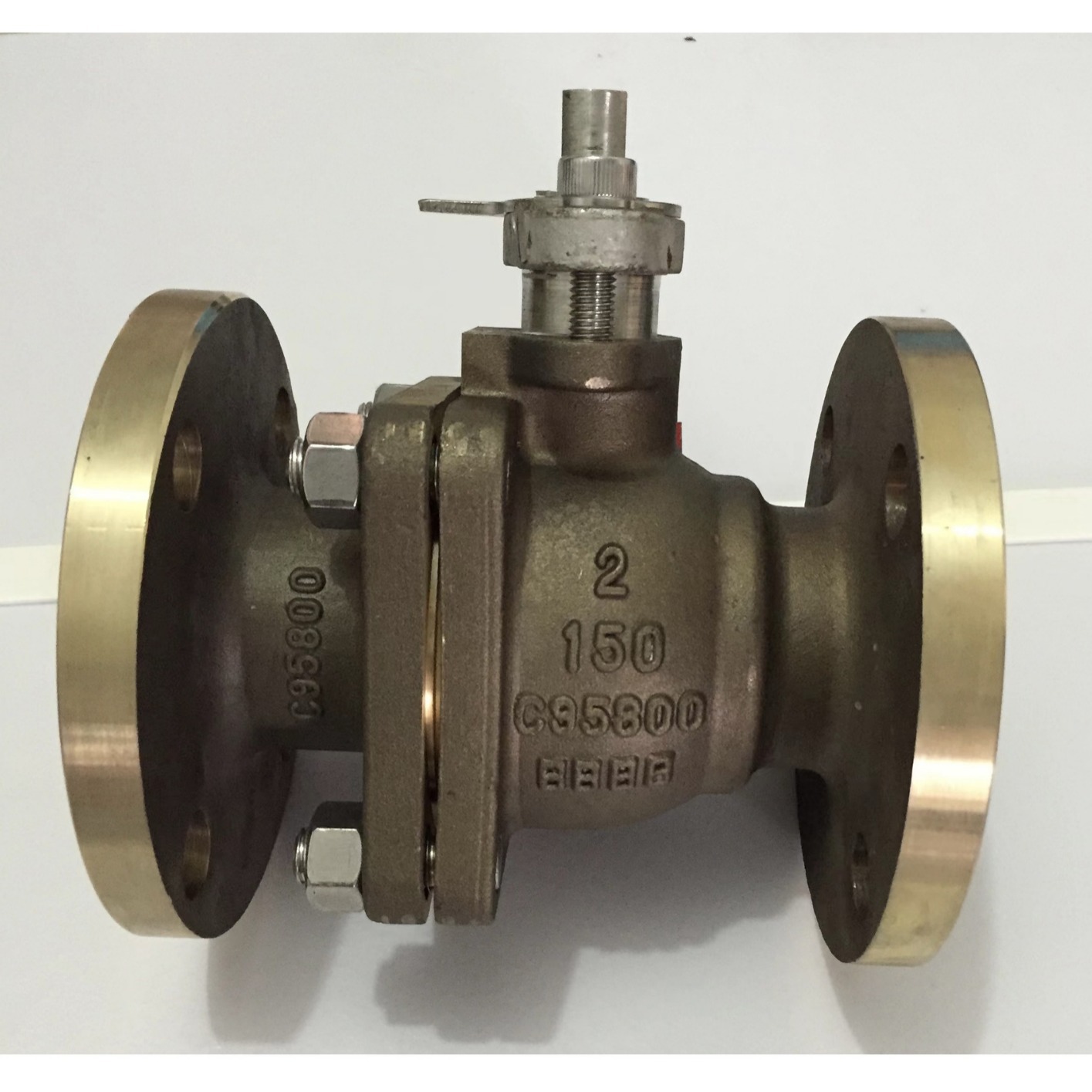 船用青铜浮动式手柄球阀CGQI-A型，船用青铜法兰球阀