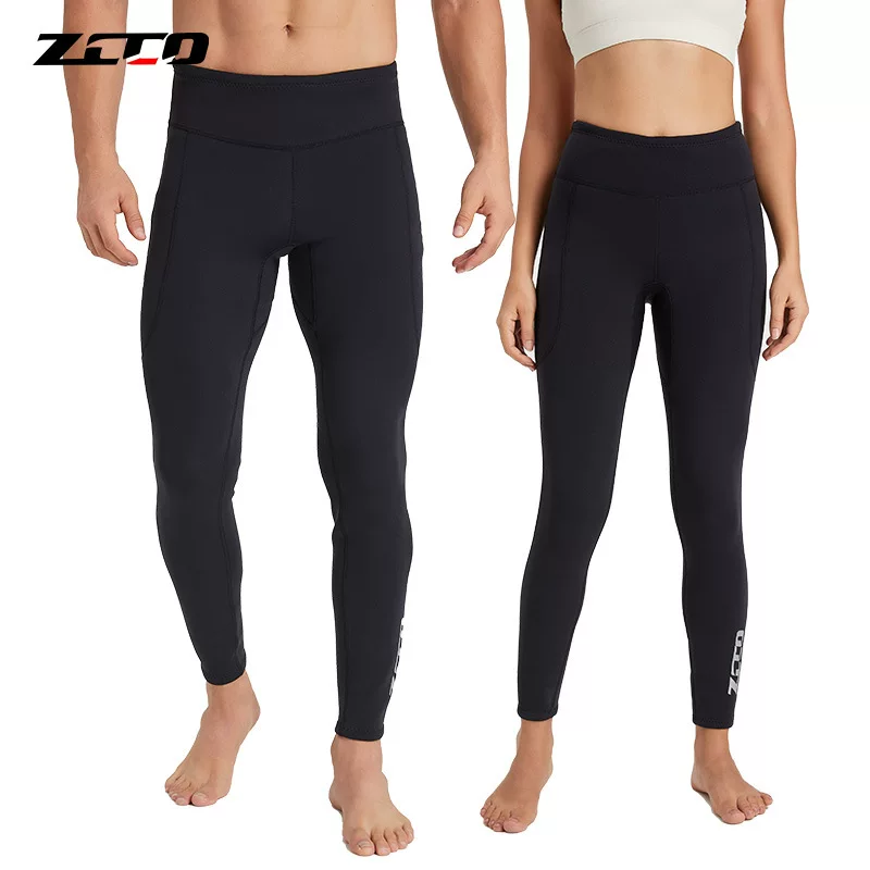 ZCCO Keep warm trousers for swimming, split overall, leggings, 2mm