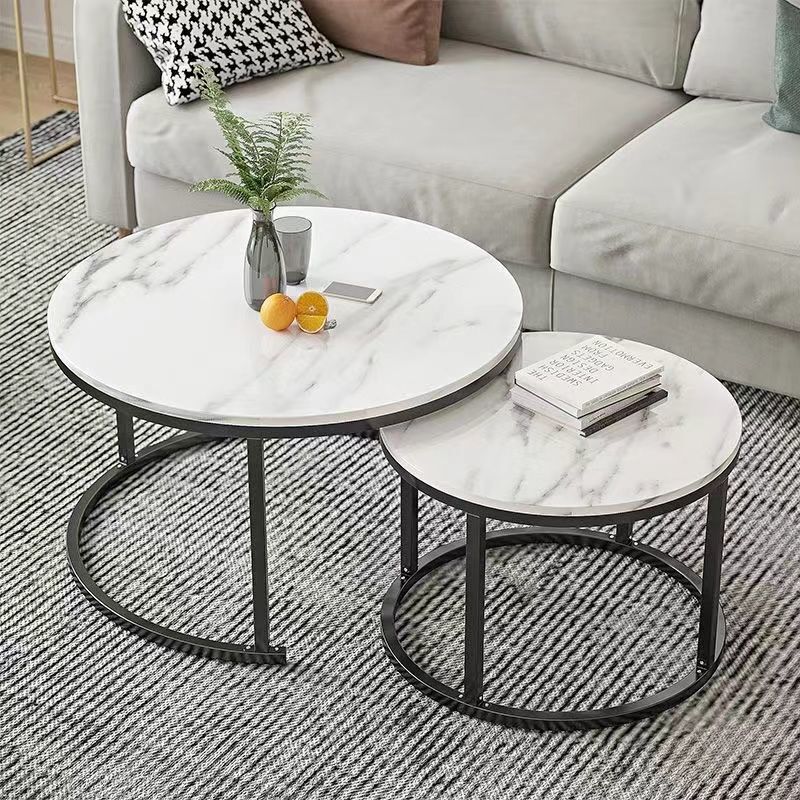 Nordic Style Cyber Popular Simple Coffee Table Modern Creative Home Round Coffee Table Living Room High Feeling Iron Light Luxury Round Size Nordic Style Cyber Popular Simple Coffee Table Modern Creative Home Round Coffee Table Living Room High Feeling Iron Light Luxury Round Size