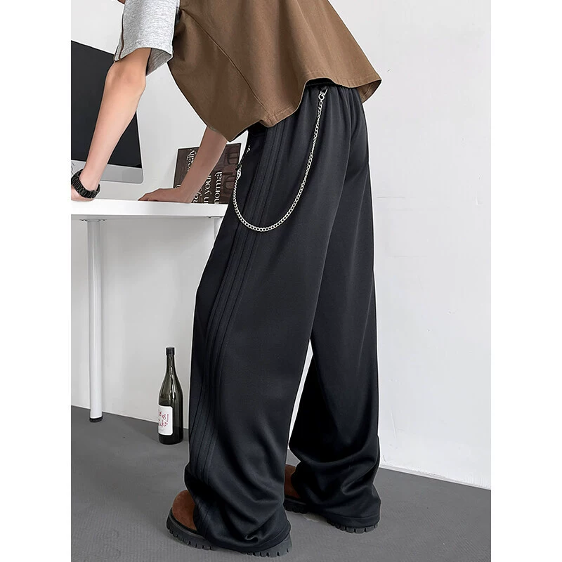 Sports spring trousers for leisure, fashionable solid accessory