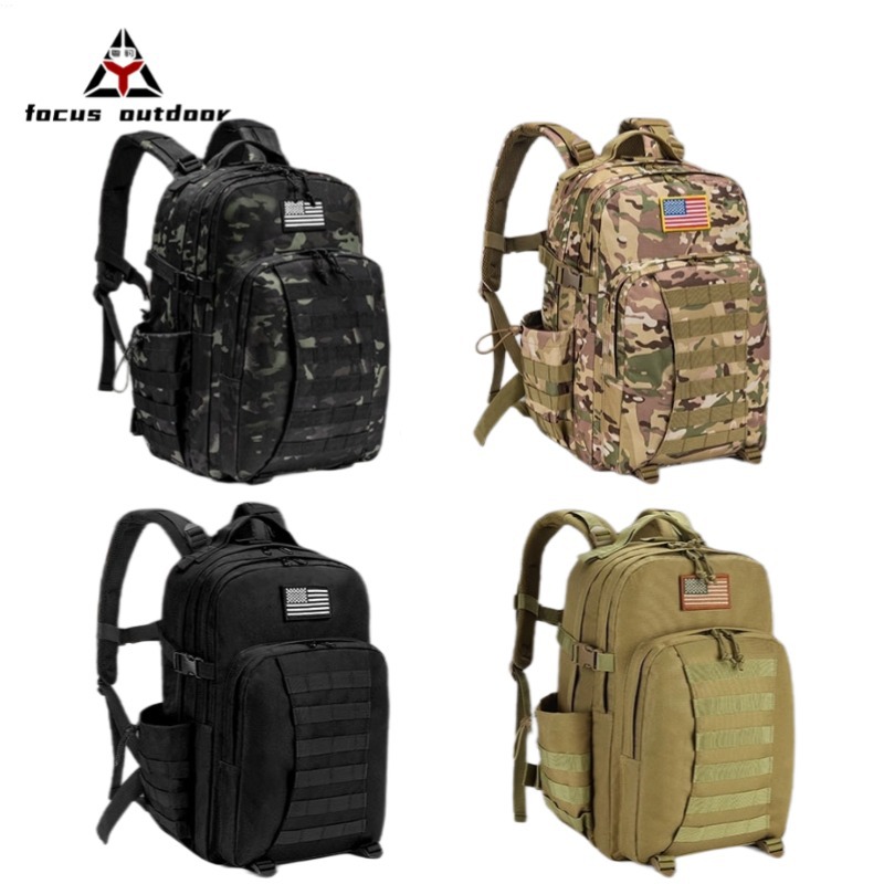Nuevo producto Mochila de camuflaje de deportes al aire libre personalizada Mochila táctica de senderismo Mochila de escalada resistente al desgaste impermeable