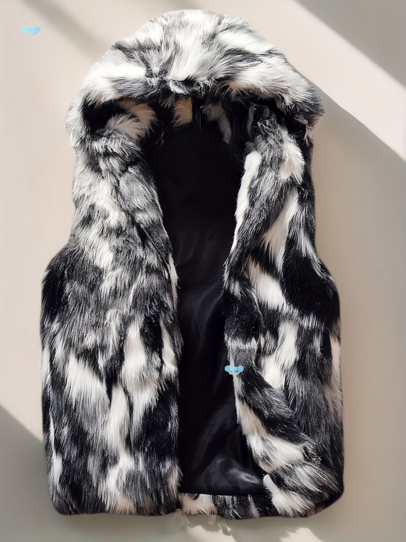 Hombres cálidos invierno fiesta de lujo cosplay casual faux fur transfronterizo