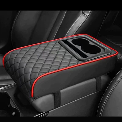 Armrest box pad cup holder comfortable elbow rest