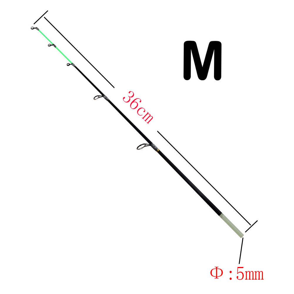 Nueva caña de pescar de hielo varilla aplanamiento ligeramente caña de pescar de invierno caña de camarón rueda giratoria caña de pescar transfronteriza fábrica al por mayor